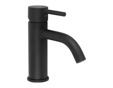 LIVARNO home Armatur Waschtisch Einhebelmischer Wasserhahn Bad Messing schwarz