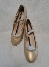 Elegante goldene Pumps /