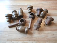 Gardinenstange Befestigung mittelbraun 11 teilig