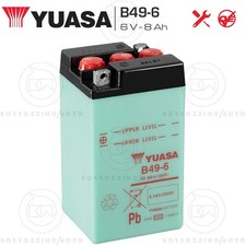 YUASA B49-6 BATTERIE 6V/8AH