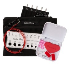 ChiaoGoo TWIST RED LACE Mini Nadelset 13 cm 1,50–2,50 mm – auswechselbare Spitze