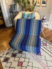 Kapok Klappmatratze Falt-Matrstze Thaimatte blau 200x80 cm