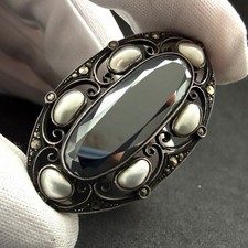 Jugendstil Brosche Theodor