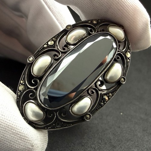Jugendstil brosche theodor - jugendstil,