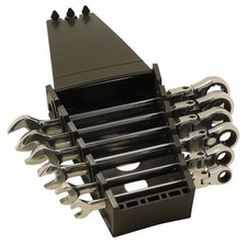 SAE Zoll Ring-Ratschenschlüssel-Set 6 tlg. Zöllig US Harley Schraubenschlüssel