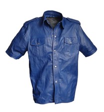 blaues Lederhemd, Hemd