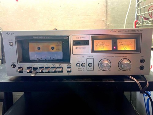 Aurex x10 stereo cassette - pc-x10,