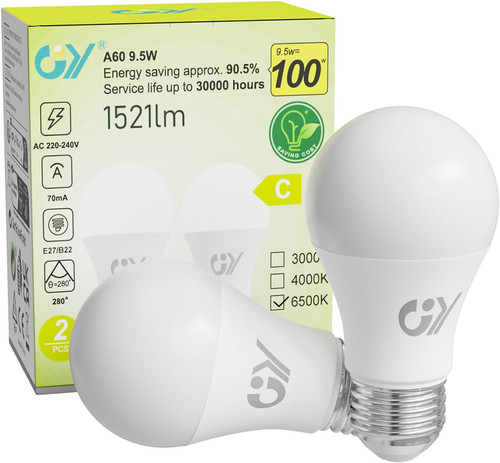 E27 led kaltweiss lampe - gy,