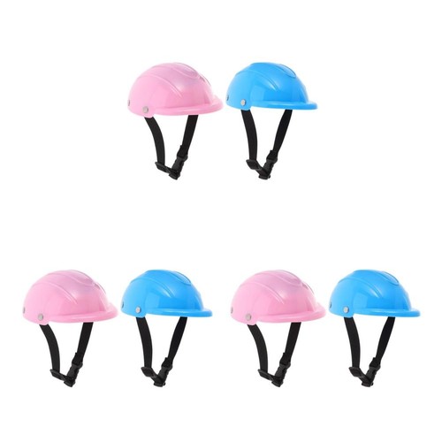 Set puppen fahrradhelm - set, 3