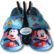 Disney Mickey Mouse Babyschuhe – Größe EU 23, blau, rutschfest