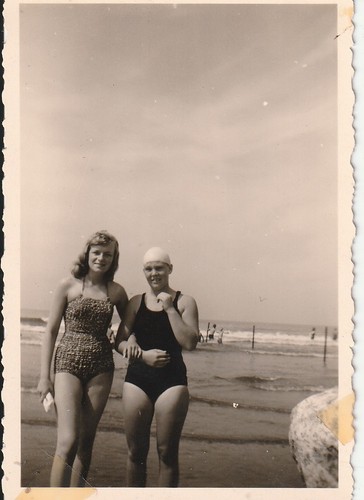 Vintage foto hübsche - frau, im