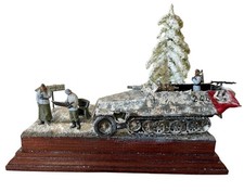 Diorama 1:35 Wehrmacht Landser 2. WK Winter gebaut bemalt Modellbau