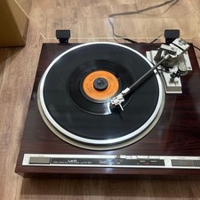 Hitachi Lo-D HT-500 Quartz Lock Plattenspieler + AT-3600L Cartridge aus...