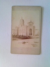 Berlin, St. Michaelis Kirche, sehr frühe Fotografie auf Karton, ca. 1875