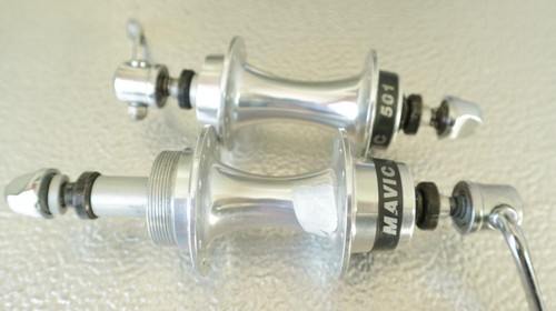 Mavic 501 vorder und hinterrad - und,
