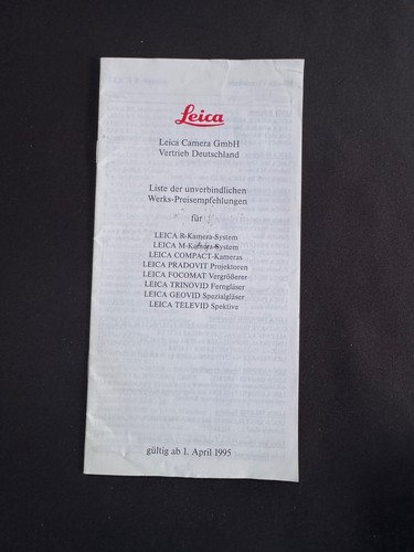 A0735 leitz leica preisliste - #a0735-leitz,