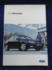FORD Mondeo Ambiente Trend Viva X Ghia X ST220 Prospekt 2.2004