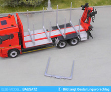 1:87 EM648 Rungen für Holz Transporte silbergrau 8 Stk. für Umbau Eigenbau