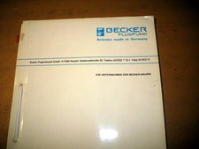 Becker Flugfunk AL-3 Audio &