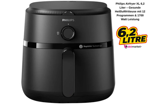 Philips airfryer 2l - philips, 6,2l