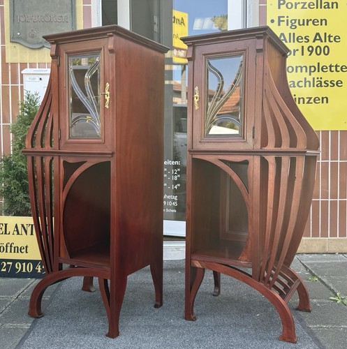 Jugendstil halb schrank - jugendstil,