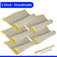 5x Strandmatte Rollmatte