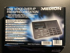 USB Voice-Over-IP Freisprechstation von Medion, nicht funktionsgeprüft