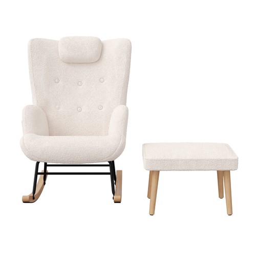 Ruhesessel mit hocker - ruhesessel, ：