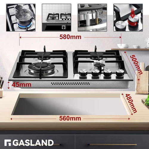 Gasland 60cm flammen - gasland,