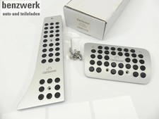 Mercedes X204 W205 W218 W212 W207 Pedalauflage Aluminium Set ORIGINAL CARLSSON