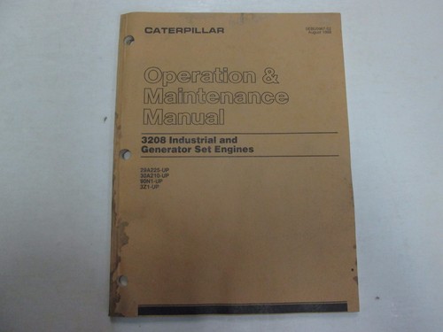 Caterpillar 3208 industrielle - caterpillar,