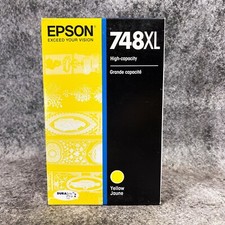 Genuine OEM Epson 748XL Yellow
