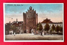 AK ALLENSTEIN in Ostpreussen um 1925 Am Hohen Tor mit Typen   ( 159157