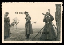 Truppenübungsplatz Ohrdruf 1938 Wehrmacht IR 106 Scherenfernrohr WK2 Foto 10x7cm