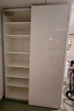 PAX Schiebetürpaar, weiß, 150 x 236 cm