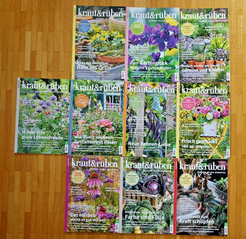Gartenzeitschrift kraut rüben - gartenzeitschrift, kraut&rüben