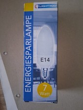 LIGHTWAY E14 7W 290 Lumen Energiesparlampe 2700k Warmweiß