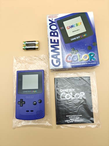 Nintendo gameboy color lila - nintendo,