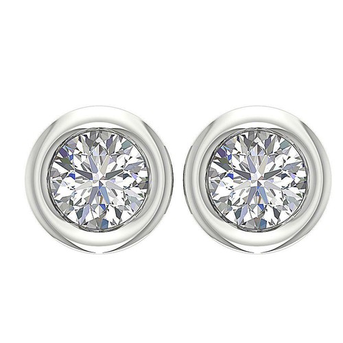 Natürliche diamant ohrstecker - natürliche,