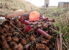 Foto 12x8 verbrauchte Munition