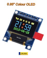 0,95" 96x64 SPI Full Colour