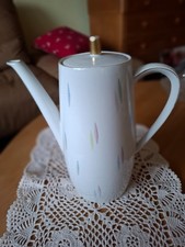 Retro kaffeekanne porzellan - kaffeekanne,