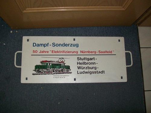 Metall zuglaufschild deutsche - zuglaufschild,