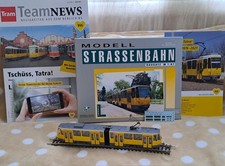 TATRA Straßenbahn KT4DM 6102 Berlin (H0) von H&P.