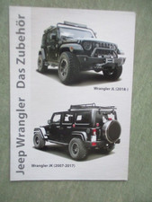 Hansen Jeep Wrangler JL +JK Zubehör Katalog brochure