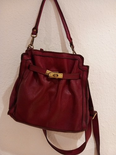 Damen leder handtasche echtes - leder,