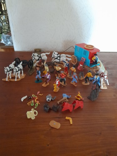 Timpo toys cowboys konvolut - timpo,