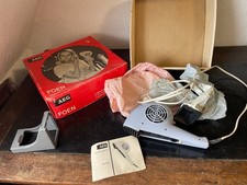 Vintage AEG Foen Fön Haartrockner Trockenhaube 70er Jahre Grau OVP Retro 360 W