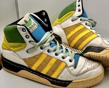ADIDAS Attitude Exclusive Mesh High Top Ten Sneaker Bball US 9,5/43 Rivalry