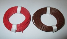 Kupfer - Litze  flexibel 0,14 mm²  18x0,10   2 x 10 Meter [1m =0,22€]  NEU